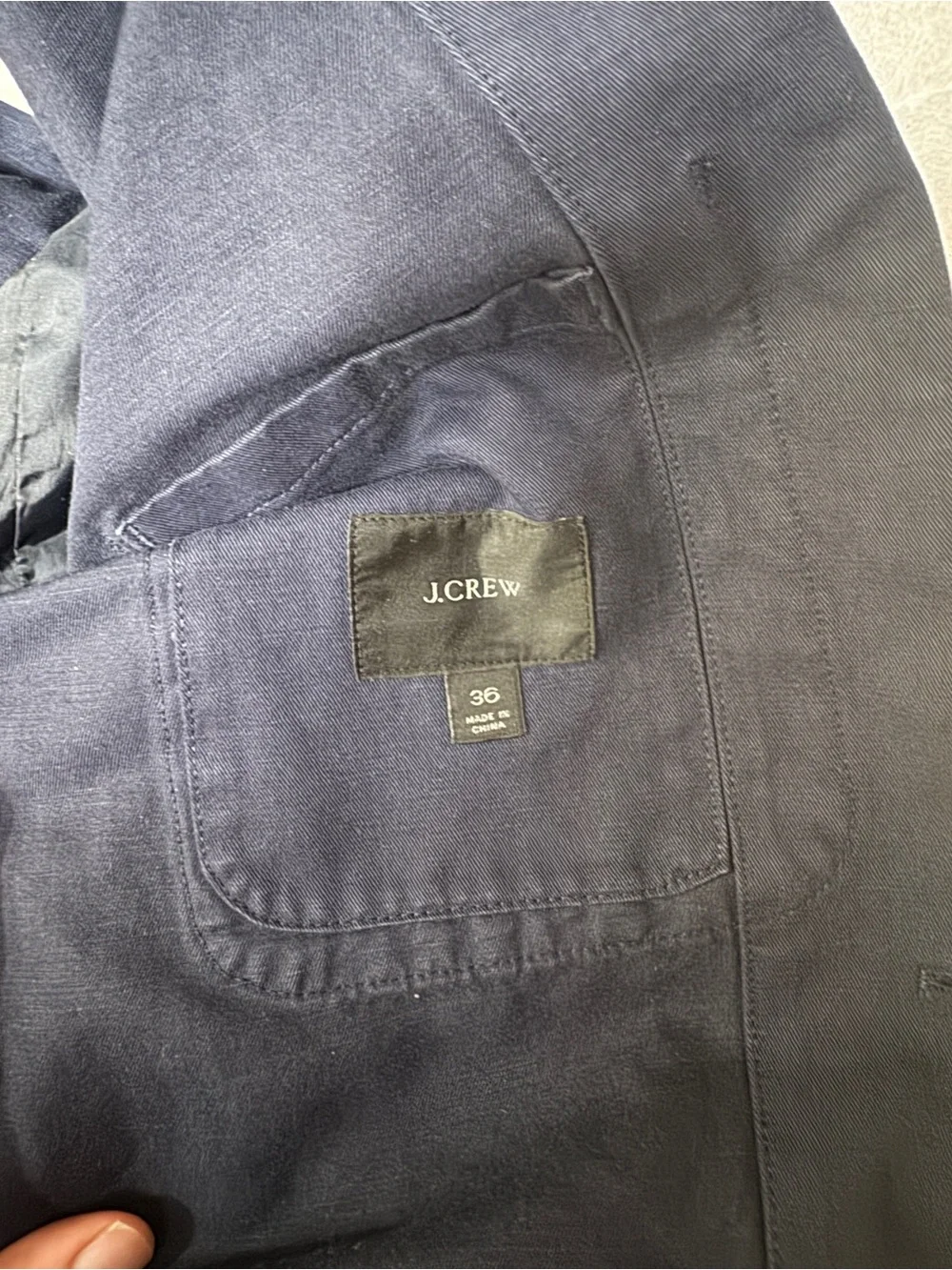 J. Crew Navy Blazer Jacket